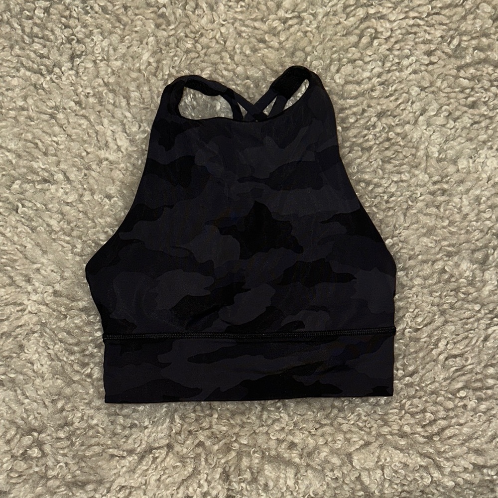 lululemon athletica Dark Camo Sports Bra